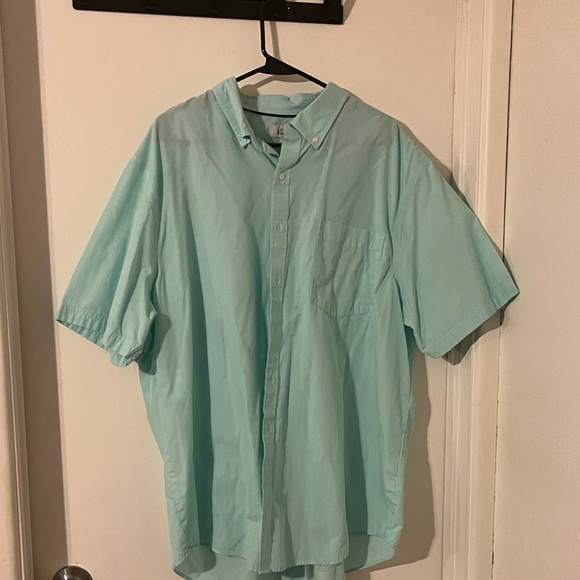 croft & barrow Other - Men's Light Teal Button-Up Shirt